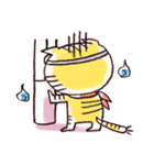 シマ猫"ヒゲジさん"（個別スタンプ：38）