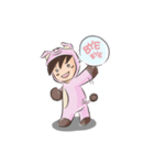 Special Sloth: Din ＆ Moo（個別スタンプ：9）