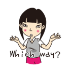 怒ってないよ！（英語）（個別スタンプ：16）