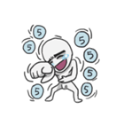 AsB - Big Eye Brow Dude (Aibaru kun)（個別スタンプ：33）