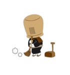 虚無僧（こむそう）（個別スタンプ：22）