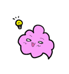 幸せを呼ぶ紫雲（個別スタンプ：28）