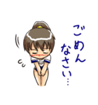 元気イッパイ運動部の女の子（個別スタンプ：21）