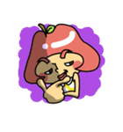 りんごのふじこ と ねこ（個別スタンプ：23）