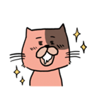 3色ねこ（個別スタンプ：11）