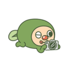 みどりのまめた(English)（個別スタンプ：37）