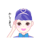 目ぢから女子・ミオ様（個別スタンプ：9）