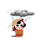 Weather baby girl（個別スタンプ：31）