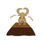 【期間限定】GNU＆MOW Winter Ver.（個別スタンプ：5）