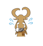 【期間限定】GNU＆MOW Winter Ver.（個別スタンプ：18）