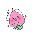 いちごタコ（個別スタンプ：20）