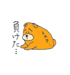 くまぞう君が嘆いた（個別スタンプ：4）