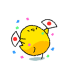 うさぎとひよことぺんぎんと。（個別スタンプ：7）