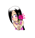Little Dream of Peach - Pink Season（個別スタンプ：7）