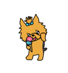 ヨークシャテリアのリボンちゃん（個別スタンプ：22）