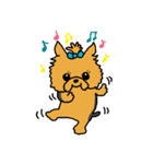 ヨークシャテリアのリボンちゃん（個別スタンプ：28）