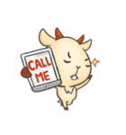 Happy 300 % cotton sheep（個別スタンプ：27）