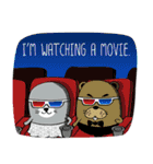 Wait a sec！ (Eng.version)（個別スタンプ：3）
