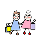 Angela-life 2 (with Ryan)（個別スタンプ：11）