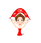 Crazy Naughty Lady（個別スタンプ：8）