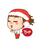 Dreadlock Pigirl Christmas（個別スタンプ：8）