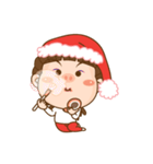 Dreadlock Pigirl Christmas（個別スタンプ：13）