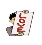 まめ男とまめ子（個別スタンプ：18）