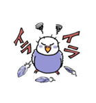 "セキセイインコの日常" 鳥さんと一緒04（個別スタンプ：6）