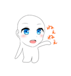 可愛いお顔（個別スタンプ：6）