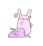 新婚うさ美家のほのぼの日和（個別スタンプ：35）