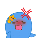 ウーリー、小さくてかわいいクジラ（個別スタンプ：28）