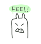 白い太郎2(英語ver.)（個別スタンプ：28）