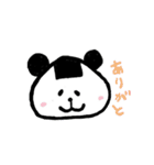にぎって♪おにぎりパンダ（個別スタンプ：5）