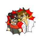 どうぶつ男子（個別スタンプ：8）