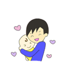 赤ちゃんと一緒！（個別スタンプ：34）