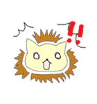 サングラスのライオンとネズミ（個別スタンプ：13）