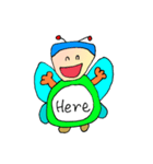 太目の妖精（個別スタンプ：36）