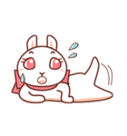 うさティとうさぎのミント（個別スタンプ：24）