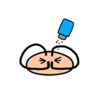 ラブリー肉まん（個別スタンプ：32）