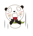 元気でかわいいパンダのバオベイ（個別スタンプ：4）