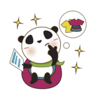 元気でかわいいパンダのバオベイ（個別スタンプ：25）