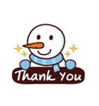 Winter Snowman（個別スタンプ：20）