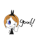 しにがみルーシー。（個別スタンプ：18）