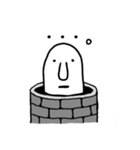 仄暗い穴の中から…（個別スタンプ：32）