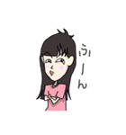 前髪パツ子（個別スタンプ：9）
