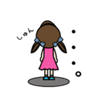 誰かのファンの女子（個別スタンプ：30）