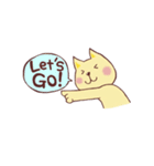 いぬのようなねこ（個別スタンプ：4）
