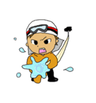 働く男 消防士編（個別スタンプ：15）