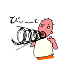 巻きひげノビーさん（個別スタンプ：24）