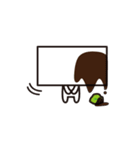 まっしろ豆腐ちゃん（個別スタンプ：25）